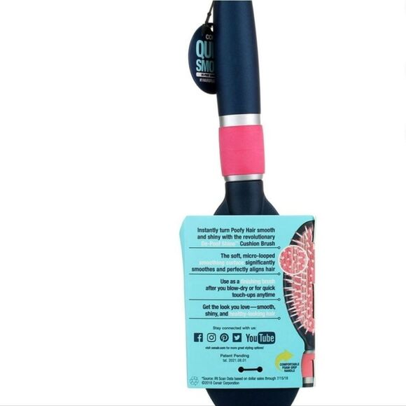 Conair Quick Smooth Cushion Brush - Picture 7 of 10